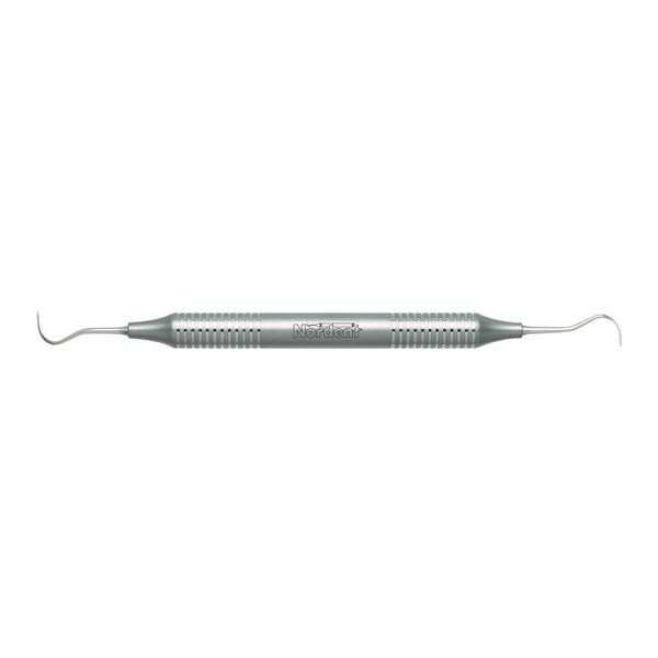 Nordent RESCN67 Double End #6/7 Sickle Scaler with DuraLite Round Handle Nordent RESCN67 Double End #6/7 Sickle Scaler with DuraLite Round Handle